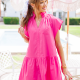 Annalyn Dress- Pink-WC5W07I